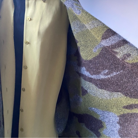 Wool green Jacket - Picture 4 of 9